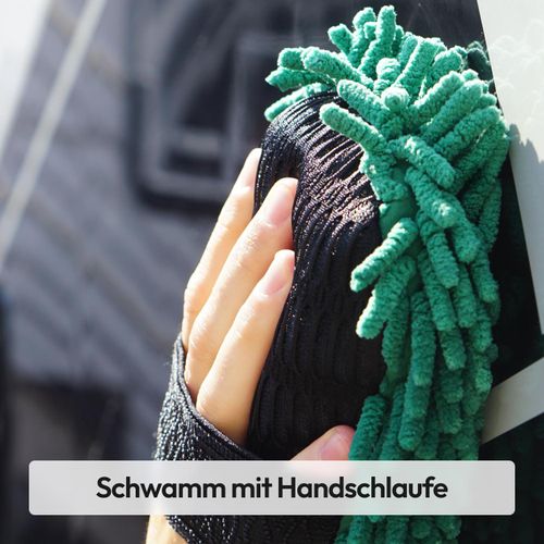 Premium Caravan- und Autoreinigungsset -7-teilig inkl. Teleskopbürste, Reinigungsprodukte Wohnwagen & Wohnmobil:Reinigungsset Essentials inkl. Reiniger Camping