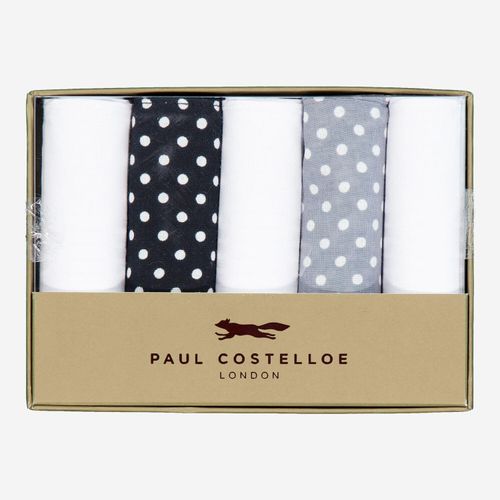 5er-Pack mehrfarbiges Einstecktuch Image