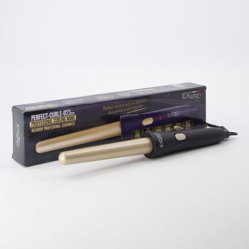 Dunkelblauer professioneller Lockenstab