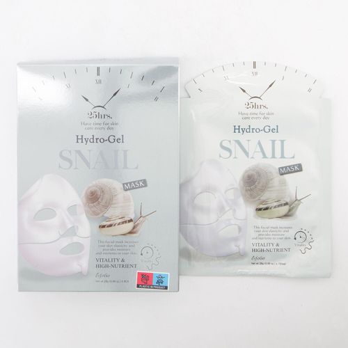 8er-Pack Gesichtsmasken mit Schneckensekretfiltrat