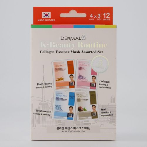 12er-Pack K-Beauty Routine Gesichtsmasken