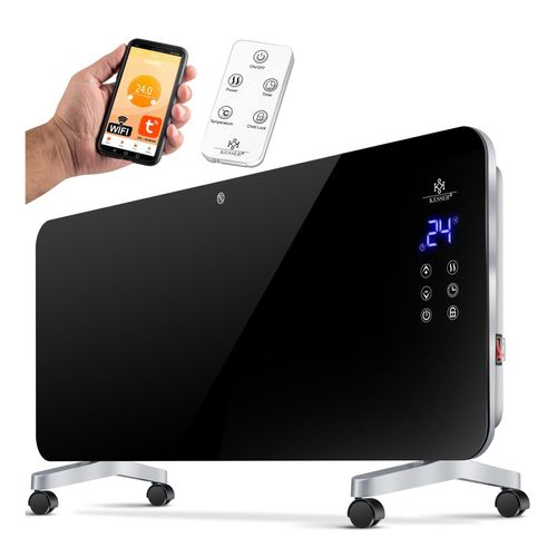 KESSER® Elektro Glasheizung Konvektor Elektroheizung Heizung Heizkörper Touch Display