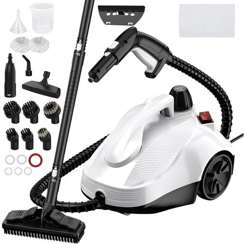 Dampfreiniger, 2000W Mehrzweck Dampf-Sterilisierung, mit 2L Wassertank, Schmutz und Verunreinigungen, Reinigungsgerät für Auto, Küche, Bad