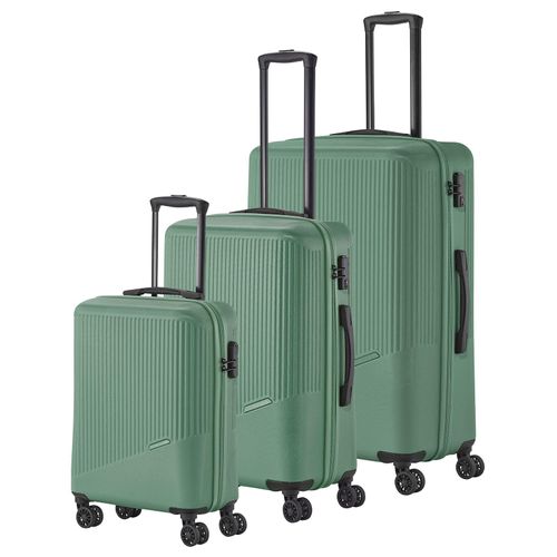 Travelite BALI 3-tlg. Koffer-Set - Grün
