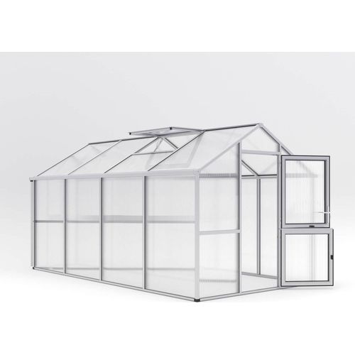 KGT Gewächshaus "Iris IV" pressblank 10 m² 16 mm HKP