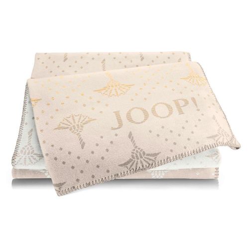 Joop! Wohndecke , Ecru , Textil , 150x200 cm , Kettelrand , Wohntextilien, Decken, Kuscheldecken