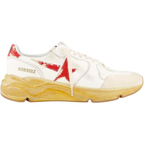 Golden Goose Low-Top Sneaker - Heren Running Sole Sneaker Wit - Gr. 44 (EU) - in Beige - für Damen Image