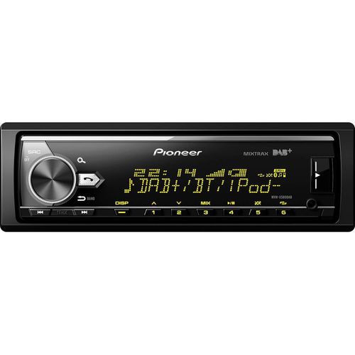 Pioneer MVH-X580DAB - Schwarz - 1 DIN - 4.0 Kanäle - 50 W - MOSFET - AAC,FLAC,MP3,WAV,WMA