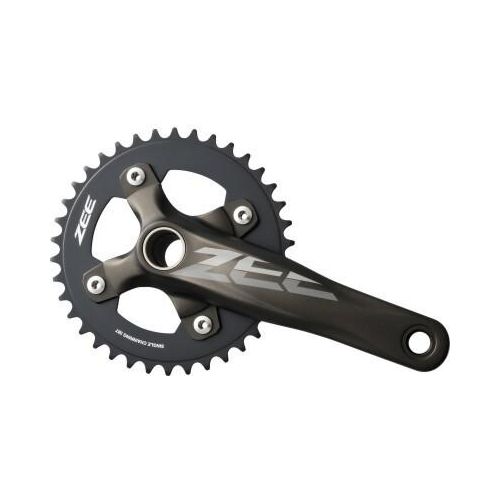 SHIMANO Kurbelgarnitur ZEE FC-M640 Kurbelgarnitur - 10-fach, 175 mm, 36 Zähne