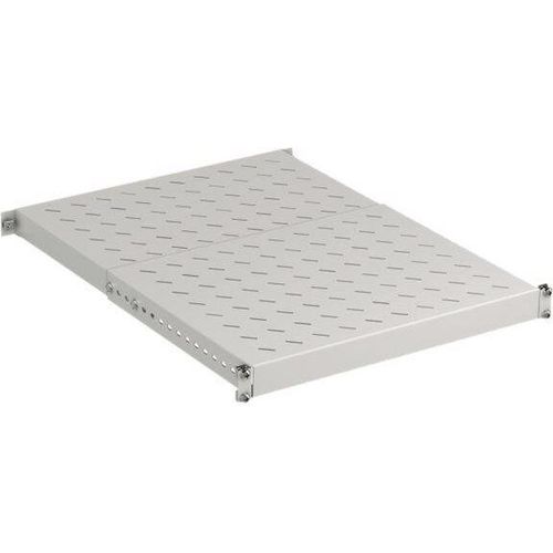 EFB 19" 1HE Schwerlast Fachboden,T=500-900 mm,max.150 kg,s