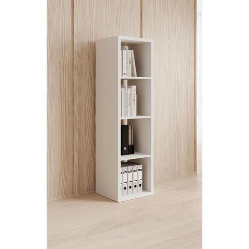 Carryhome Raumteiler Style , Weiß , Holzwerkstoff , 41x147x38 cm , Made in EU , Beimöbel erhältlich , Wohnzimmer, Raumteiler & Paravents, Raumteiler