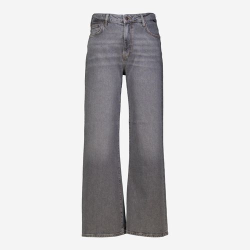 Graue Malibu Wide Leg Jeans