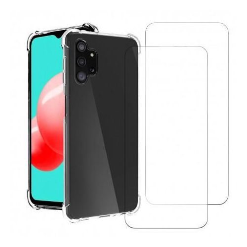 Hülle Galaxy A32 5G und 2 schutzfolien - TPU - Transparent