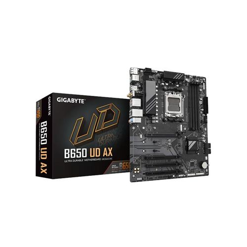 GIGABYTE B650 UD AX Mainboard - AMD B650 - AMD AM5 socket - DDR5 RAM - ATX