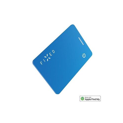 FIXED Tag Card Tracker for Apple Find My Blue