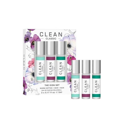 Clean - Classic Layering 3-Pack Rollerball Gift Box