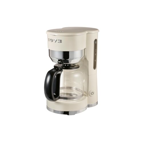 SILVERCREST® Kaffeemaschine Chrom Retro 1973 Creme SKMR 1000 A1 Image