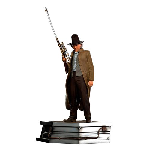 Zurück in die Zukunft III Art Scale Statue 1/10 Doc Brown 32 cm