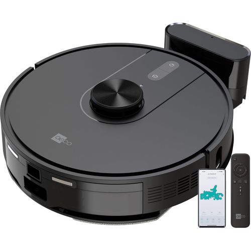 aeco Vacubot X5 Saug-und Wischroboter Schwarz App gesteuert Fernbedienbar