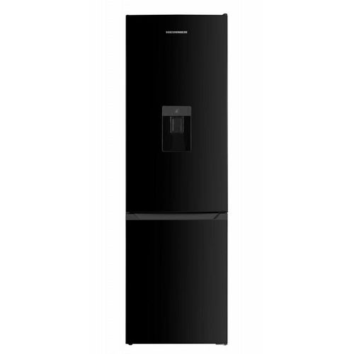 Heinner HC-HM260BKWDE++ Kühl-Gefrierkombination, Wasserspender, 260 l,