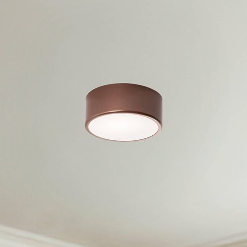 Deckenleuchte Cleo, Ø 20 cm, IP54, kupferfarben, Metall, E27
