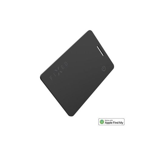 FIXED Tag Card Tracker for Apple Find My Black