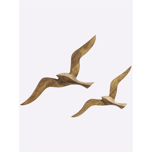 Wanddekoobjekt HEINE HOME, braun, B:35,5cm H:13cm T:3,5cm, Wanddekoobjekte