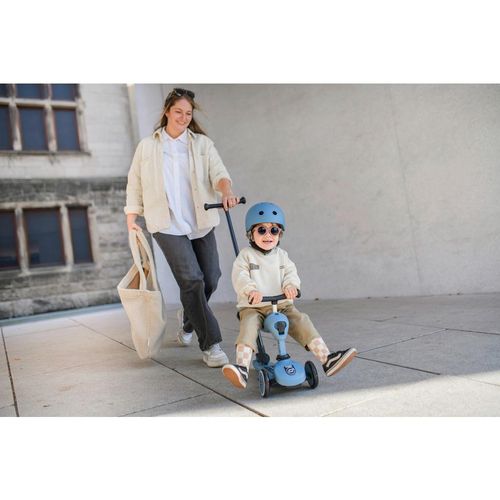 Scoot and Ride Kinderscooter , Pastellblau , Kunststoff , Outdoor Spielzeug, Kinderfahrzeuge, Scooter & Cityroller