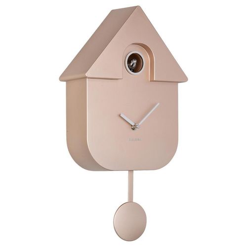 Karlsson Wanduhr Cuckoo , Roségold , Kunststoff , 21.5x41x8.5 cm , Schlagwerk , Dekoration, Uhren, Wanduhren