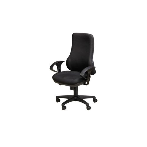 home worx Bürodrehstuhl - schwarz - 64 cm - 110 cm - cm 64,0 - Sconto