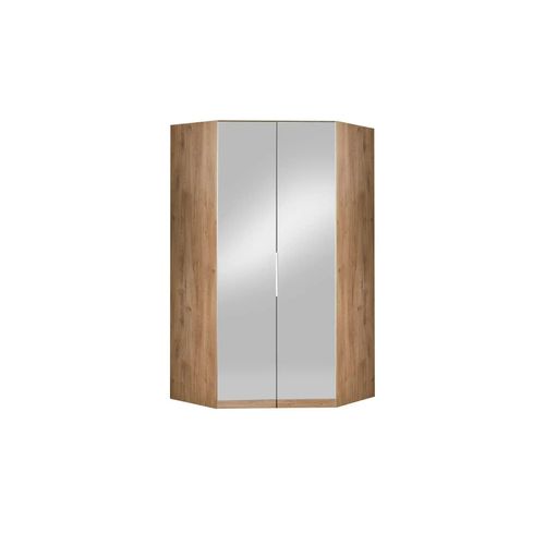 Eckkleiderschrank Level 36 A - verspiegelt - 120 cm - 236 cm - cm 120,0 - Sconto