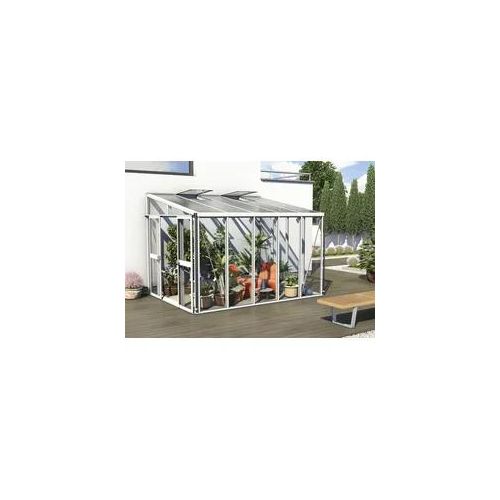 Stabilisierungsprofil VITAVIA "Nachrüstsatz 8600, weiß", weiß, H:0cm, Aluminium, Profile, Alu-Profile, zum Anlehngewächshaus Athena