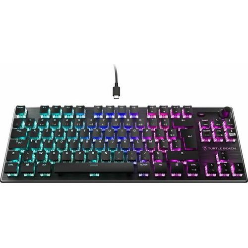Tastatur Turtle Beach Vulcan TKL Schwarz Französisch AZERTY