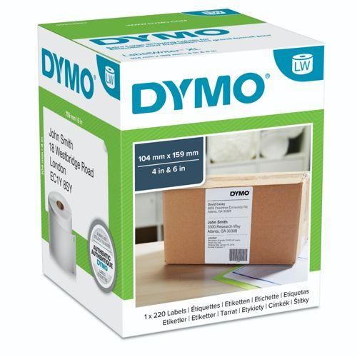 Dymo LW-Versandetiketten extra groß 104 x 159 mm weiß 220 St.