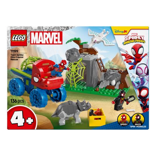 LEGO® Spidey und Seine Super-Freunde Spideys Team auf Rettungsmission im Dino-Truck