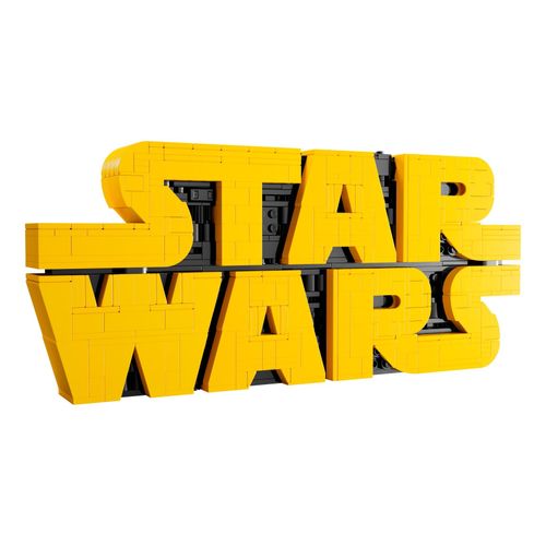 LEGO® Star Wars™ Star Wars™ Logo aus LEGO Steinen