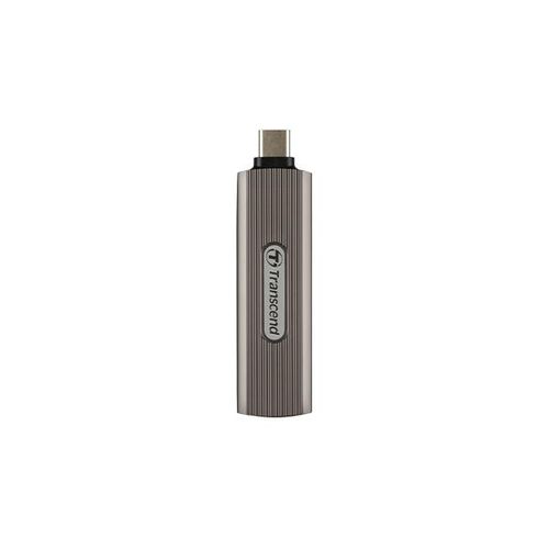 Transcend ESD330C, 512 GB, USB Typ-C, 1050 MB/s, 10 Gbit/s, Passwortschutz, Braun, Grau