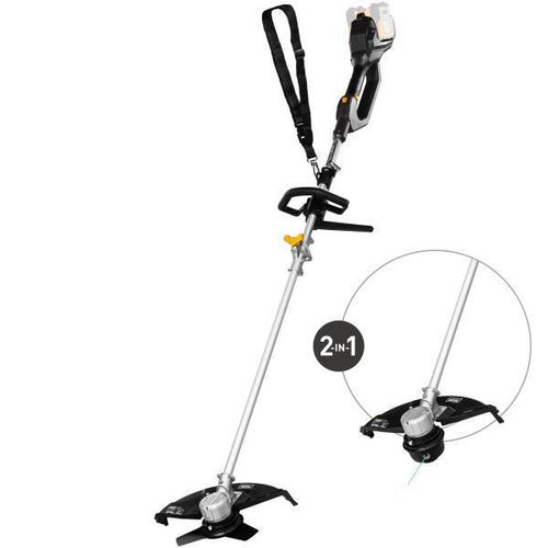 TEXAS BCX 2020 Akku Rasentrimmer Freischneider (20 Volt, 2 Arbeitsgeschwindigkeiten, inklusive 3-Zahn Messer und Fadenspule, ohne Akku und Ladegerät)