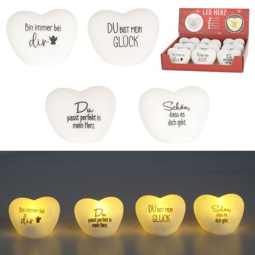 Leuchtobjekt HERZ LED