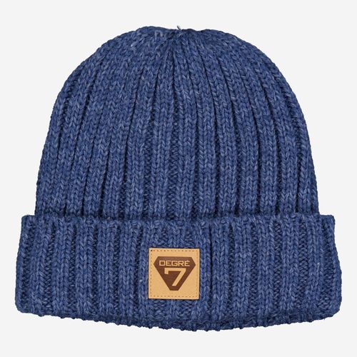 Dunkelblaue Mütze mit Logo