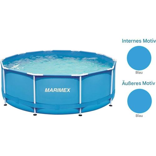 Marimex Florida Pool Ø 244x76 cm, stabil & einfach aufzubauen