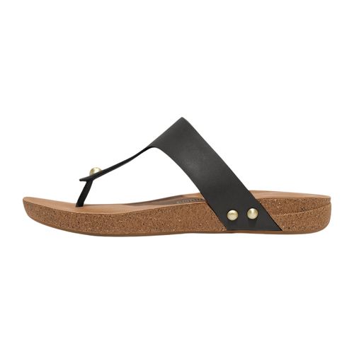 FitFlop iQushion Leather Toepost Slippers Damen