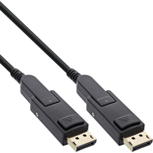 InLine 17225O, 25 m, Mini DisplayPort / DisplayPort, Mini DisplayPort / DisplayPort, Stecker, Stecker, 7680 x 4320 Pixel
