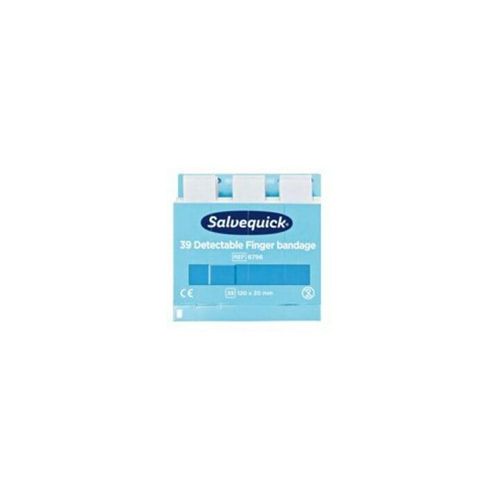 SALVEQUICK Nachfüllpackung detektierbar 6x30 Pflaster (1009796-6769)
