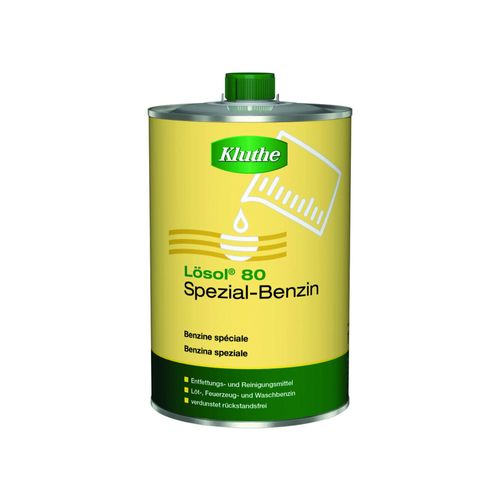 Lösol 80 Spezialbenzin Waschbenzin 1l Flasche ; Kluthe (066110330000-0201)