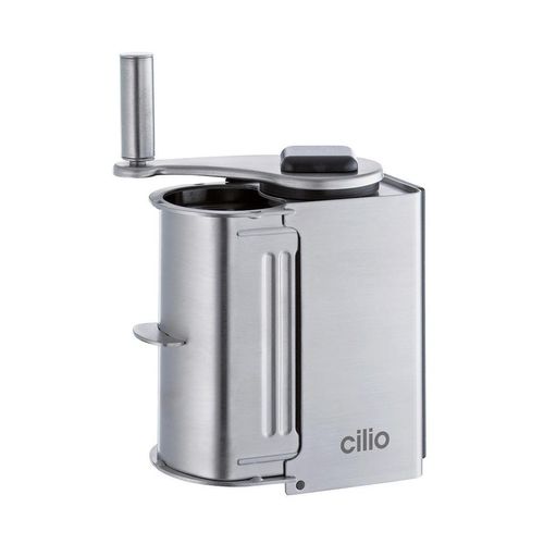 Cilio Käsereibe Deluxe , Edelstahl , Metall , 10.5x14.5x5.5 cm , Kochen, Küchenhelfer, Küchenreiben