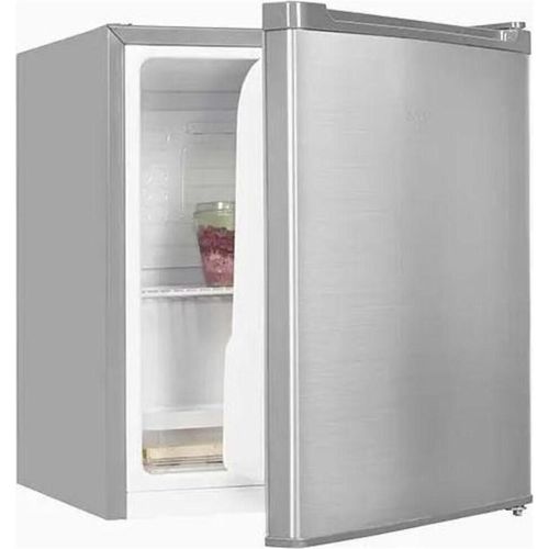 Exquisit KB05-V-040E inoxlook Mini Kühlschrank, Kühlbox,