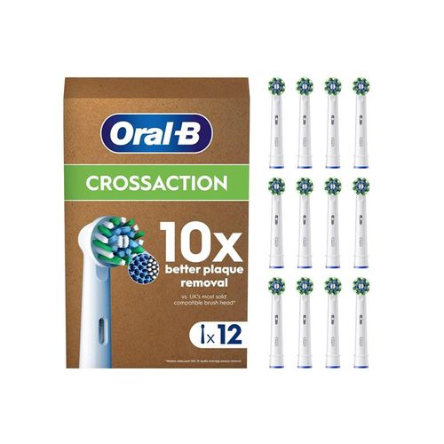 Oral-B Bürstenköpfe Cross Action 12 pcs Letterbox