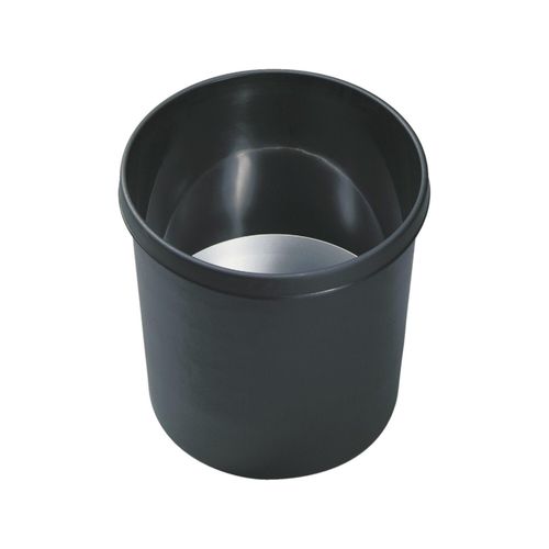 helit Papierkorb 18 l schwarz schwer entflammb. (H61064.95)