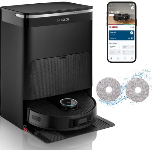 BOSCH BCRDW3BX Saugroboter mit Wischfunktion